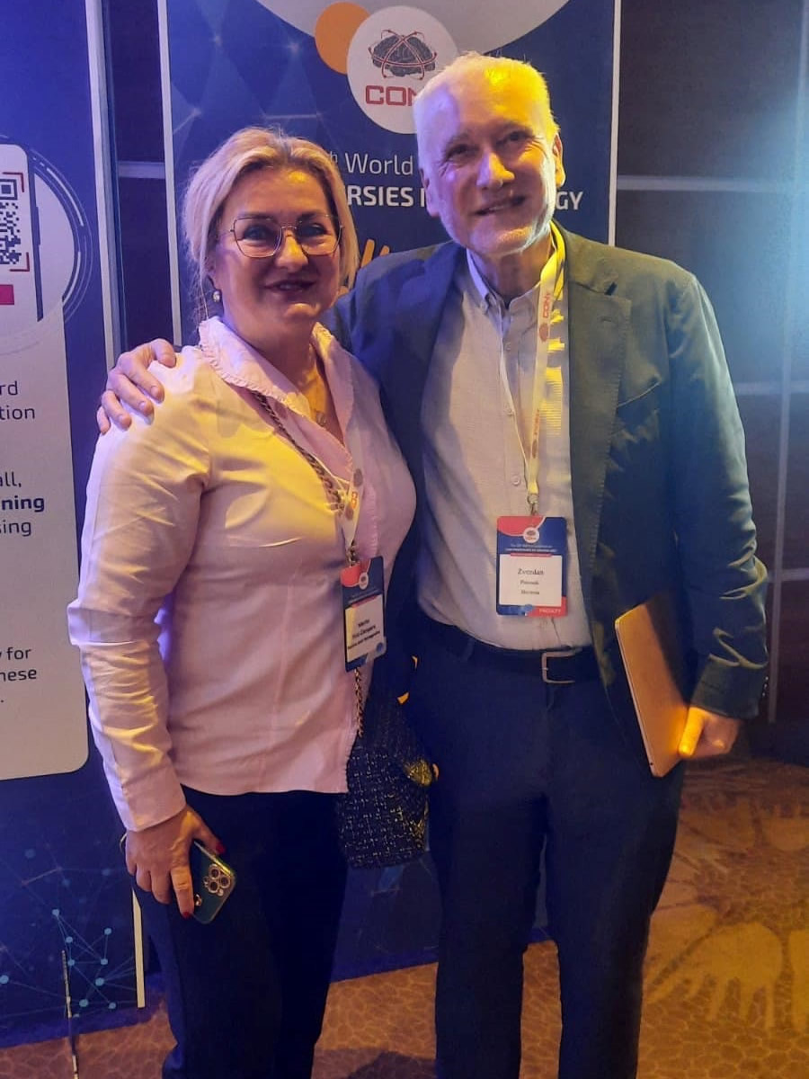Prof. dr. Merita Tirić-Čampara sa prof. dr.Zvezdanom Pirtošekom iz Ljubljane